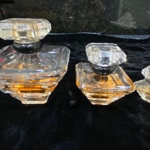 LOT OF LANCOME TRESOR PERFUME BOTTLES = 3